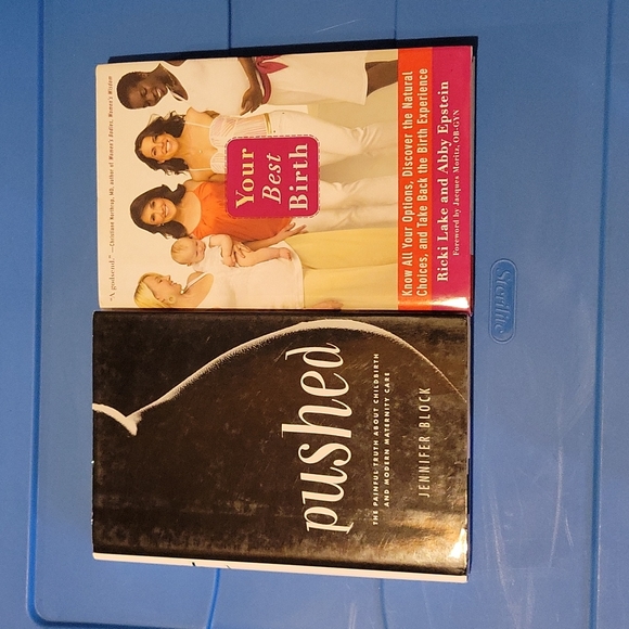 Bundle natural birth books (Pushed and Your Best Birth) - Picture 1 of 1